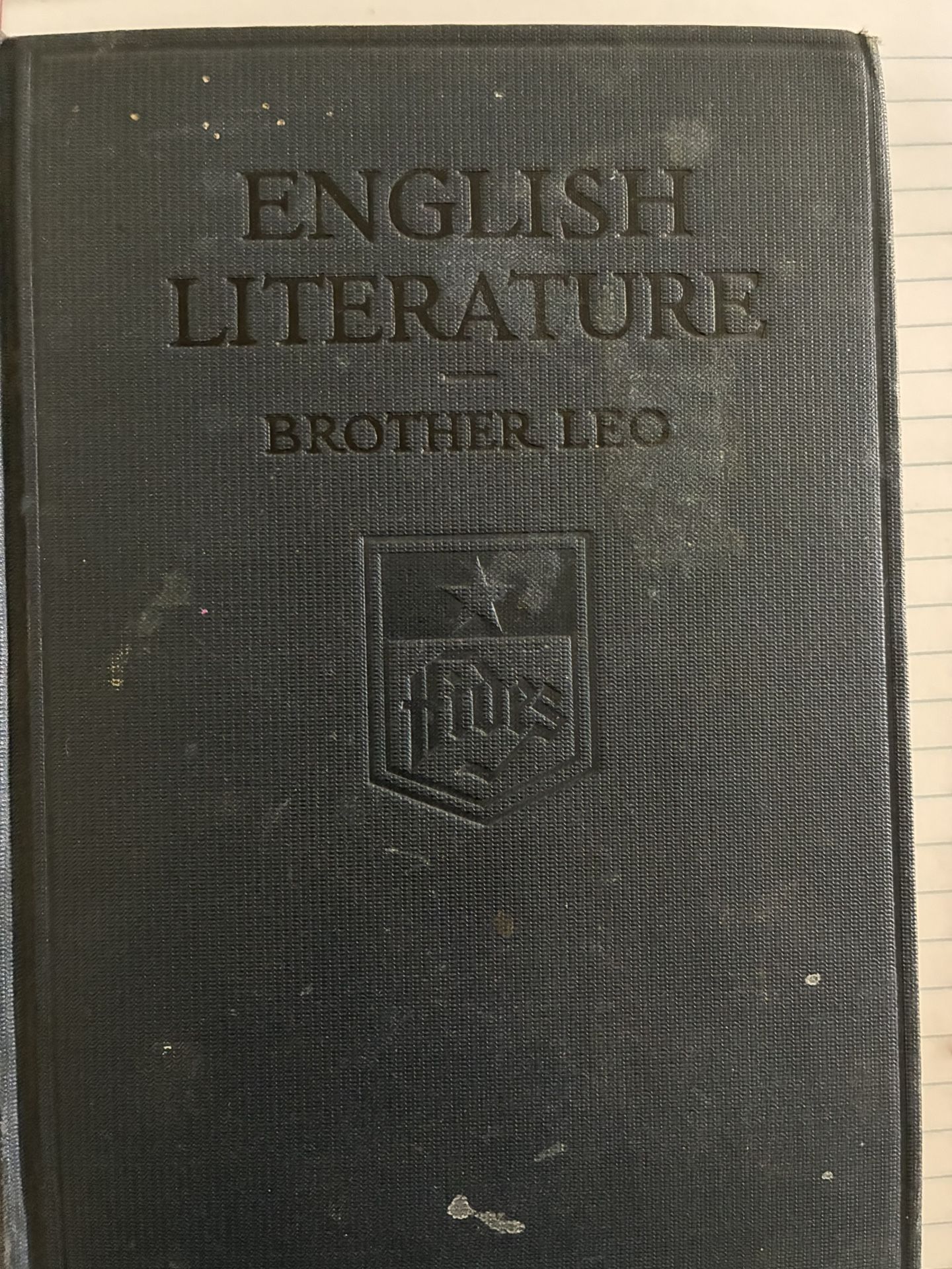 1928 Vintage Book: English Literature 