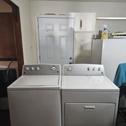 SET WASHER AND DRYER KENMORE GOOD CONDITION BOTH ELECTRIC HEAVY DUTY DELIVERY AVAILABLE FOR EXTRA FEE WE DO REPAIRS 