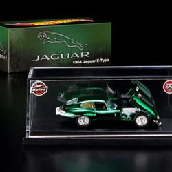 2023 Hot Wheels RLC 1964 Jaguar E-Type British Racing Green HGK82 UNOPENED-BOX!!