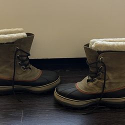  Mens Sorel Caribou Winter Boots Size 12