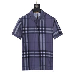 New Medium Men’s Plaid Burberry Polo 
