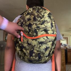 Camo / Dino  Backpack