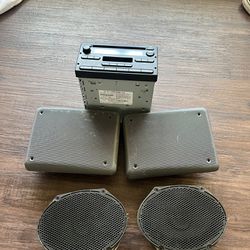 OEM Ford speaker and head unit set