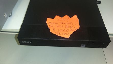 SONY BLU-RAY\DVD/MEDIA STREAMING DEVICE! LIKE NEW!