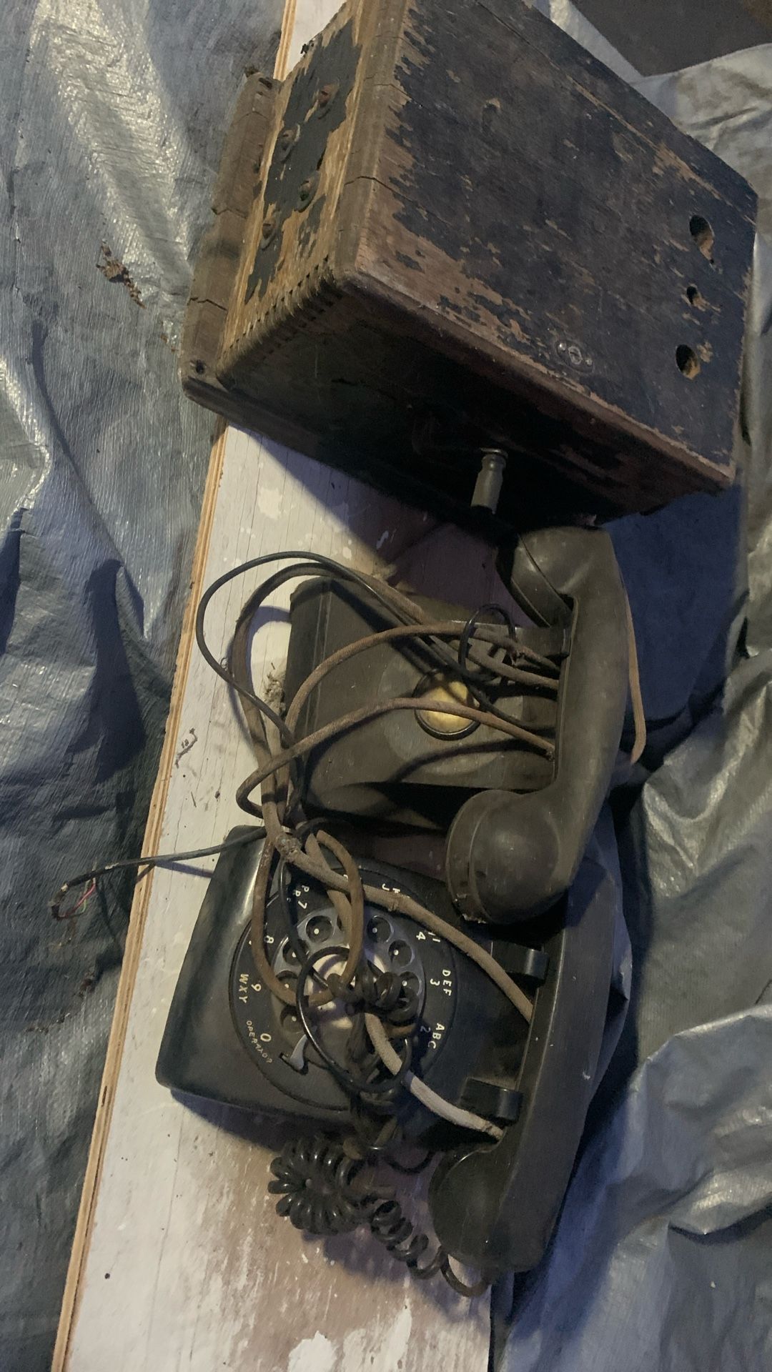 Set Of Vintage Telephones