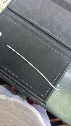 Moissanite tennis bracelet