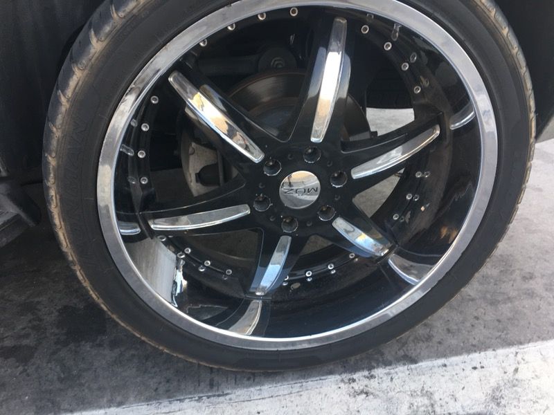 24 inch Moz dinner rolls rims