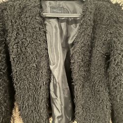 Faux Black Jacket
