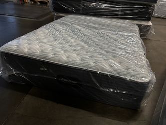 New Full Simmons Beautyrest Pressuresmart Extra Firm Mattress