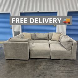 Large gray Costco modular sectional free delivery