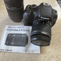Canon EOS Rebel T3i Camera W/ Extension Lense