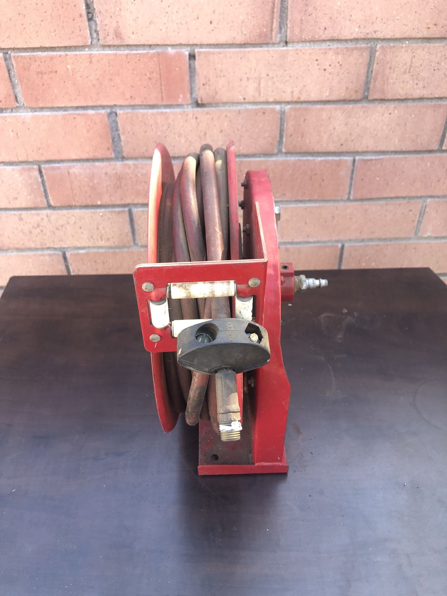 Air Hose Reel And Air Tank