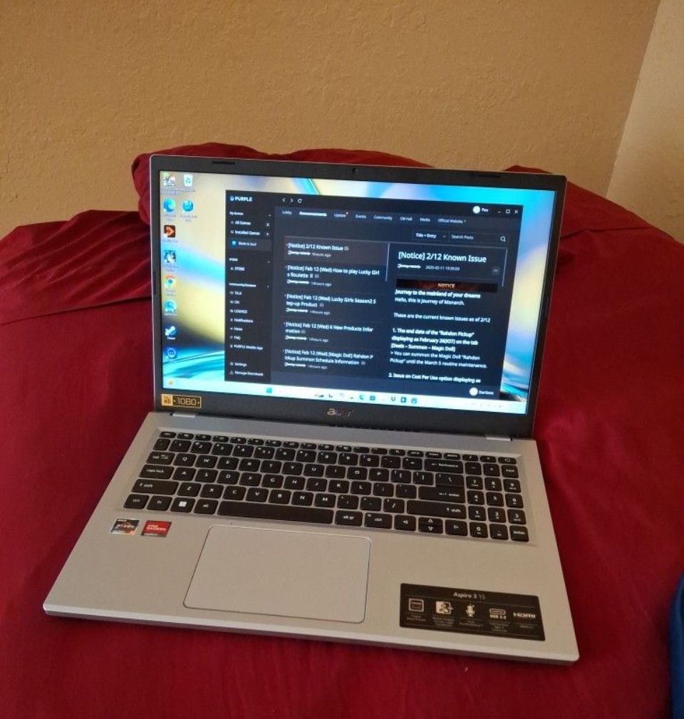 ACER LAPTOP/NOTE BOOK