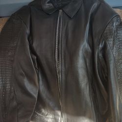 alligator skin jacket