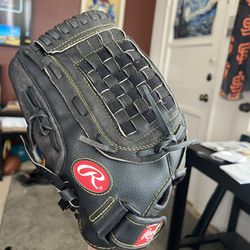 Left Handed Thrower Glove Lefty Size 13” Rawlings Baseball Softball Glove