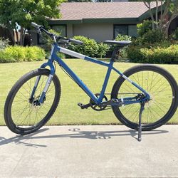 Giant:  UX Momentum Bike blue