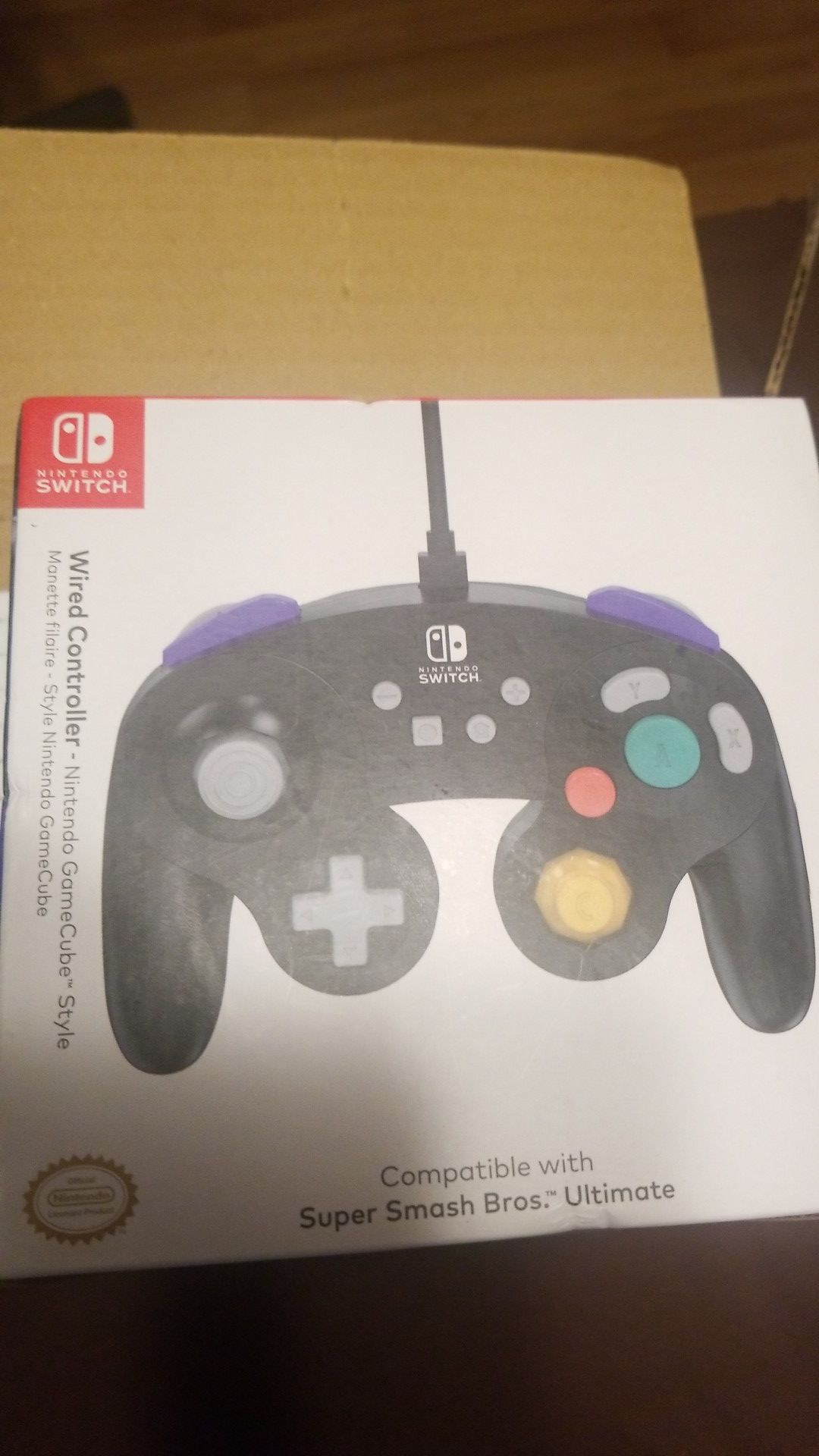 Nintendo switch wired controller GameCube Style