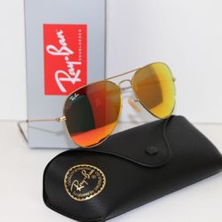 Ray-Ban RB3025 112/69 Red Flash Sunglasses 