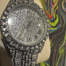 Moissanite Watch Iced Out
