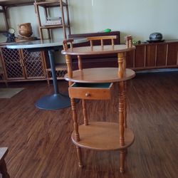 Small side table with drawer