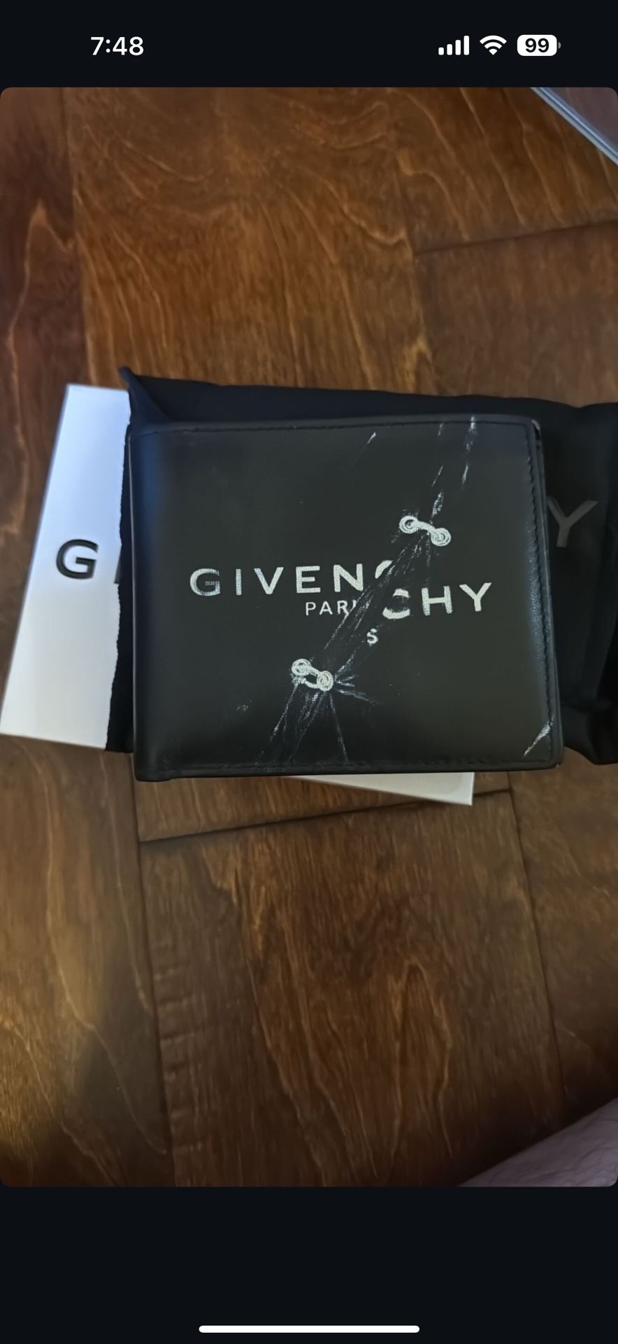 Givenchy Print Bifold Wallet