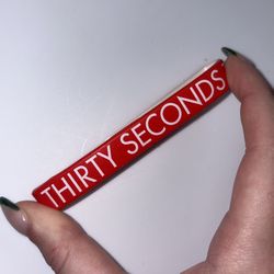 Thirty Seconds to Mars Red & White Bracelet