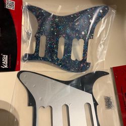 Stratocaster-style HSS pickguards