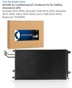 Condenser for Chevrolet/Cadillac/ GMC 2015-2020