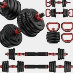 multifunctional dumbbell set