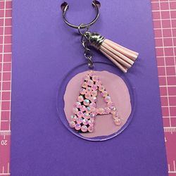 A bling keychain