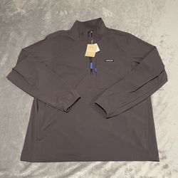 Patagonia Jacket Mens Ink Black Outdoor Everyday Marsupial Pullover Water Repel