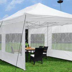 10x20 | 10 x 20 Easy Up Pop Up Canopy Tent with Side Walls