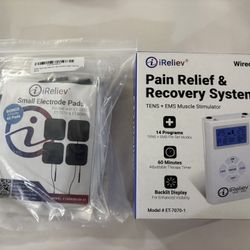 TENS Machine- iReliev TENS+EMS Muscle Stimulator