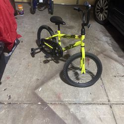 Huffy 18" Rock It Kids' Bike, Fits Riders 3'5" - 4'1", Yellow, Child, Boy's