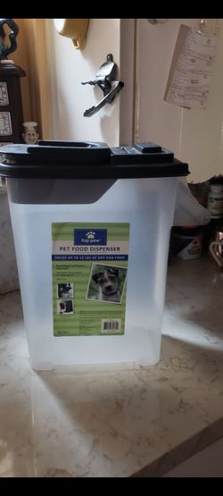 PET  FOOD STORAGE CONTAINER