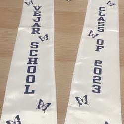 Graduation Sashes/leis