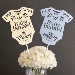 👶✨ Custom Onesie Cutouts – Perfect for Baby Showers! ✨👶
