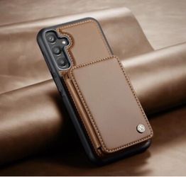 RFID Detachable Card Holder Mag Safe Wallet Case For Samsung S25 Plus Case