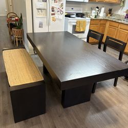 West Elm Wooden Dining Table