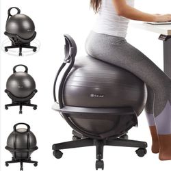 Ultimate Balance Ball Yoga Office Chair