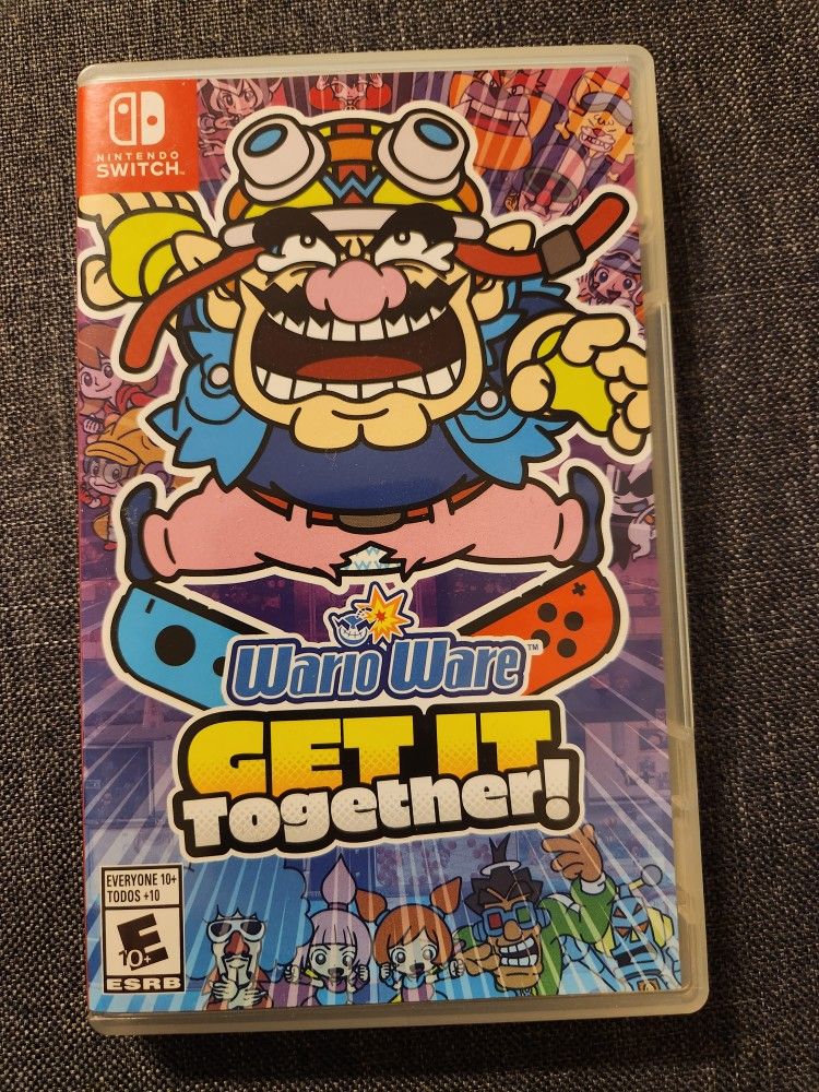 NINTENDO SWITCH WARIO WARE GET IT TOGETHER GAME