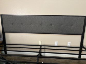 King Size Headboard and Bed Frame