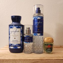 Bath And Body Works Gingham 4pc