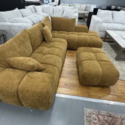 Sectionals ,matching Ottomans , ZERO MONEY DOWN!!!!!