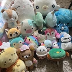 stuffed animal / squishmallow lot 