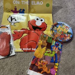 Elmo Birthday Party Supplies