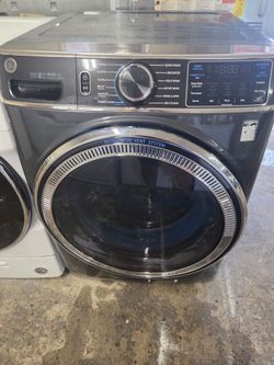 Ge Profile Front Load 5.5 Cubic Washer Big Capacity power clean and steam warranty Financing With Snap If You Qualify store return from scratch and de