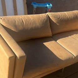 Leather Couch 