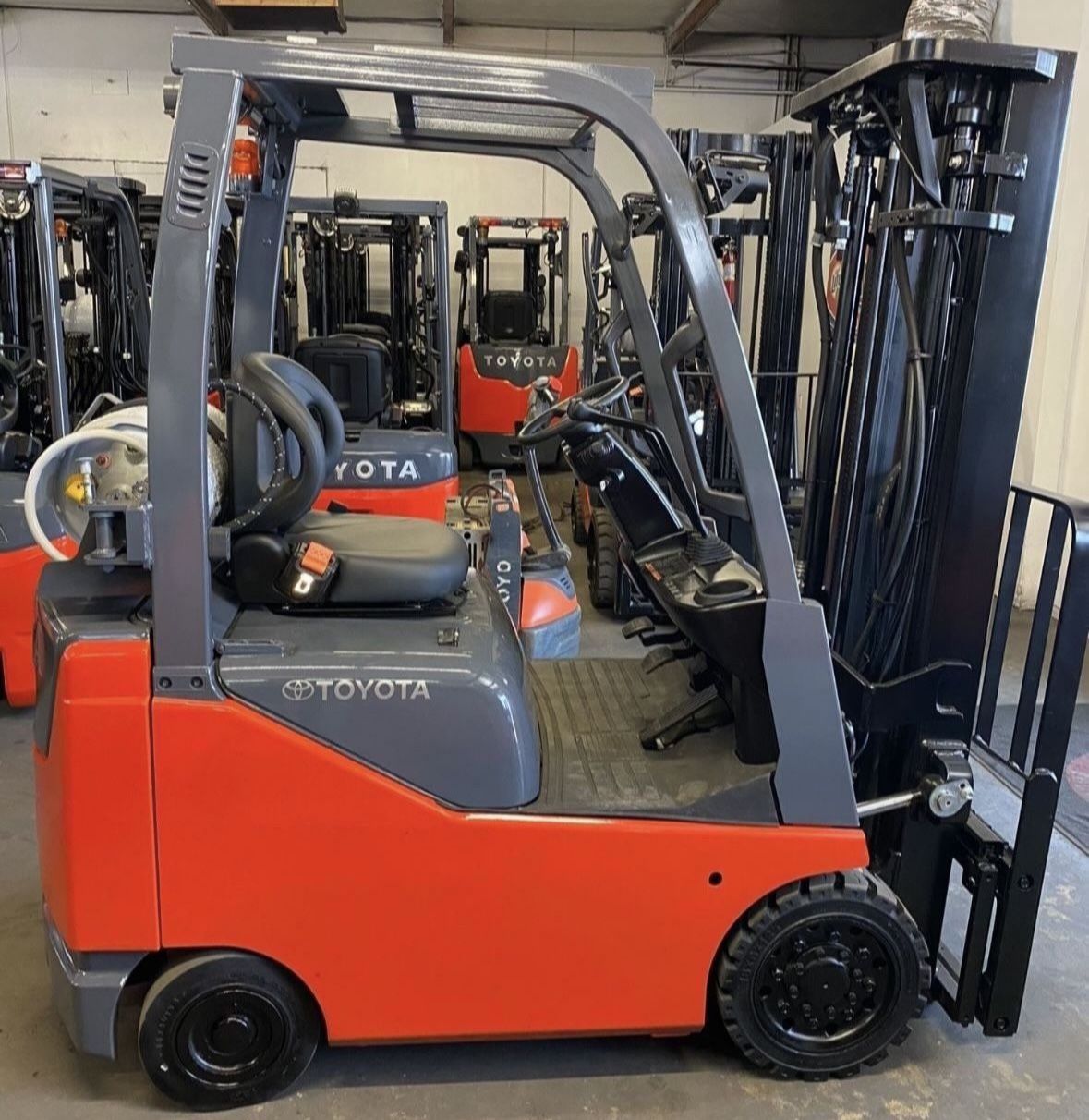 2020 Toyota 8FGCU15 Forklift 3K Hours!