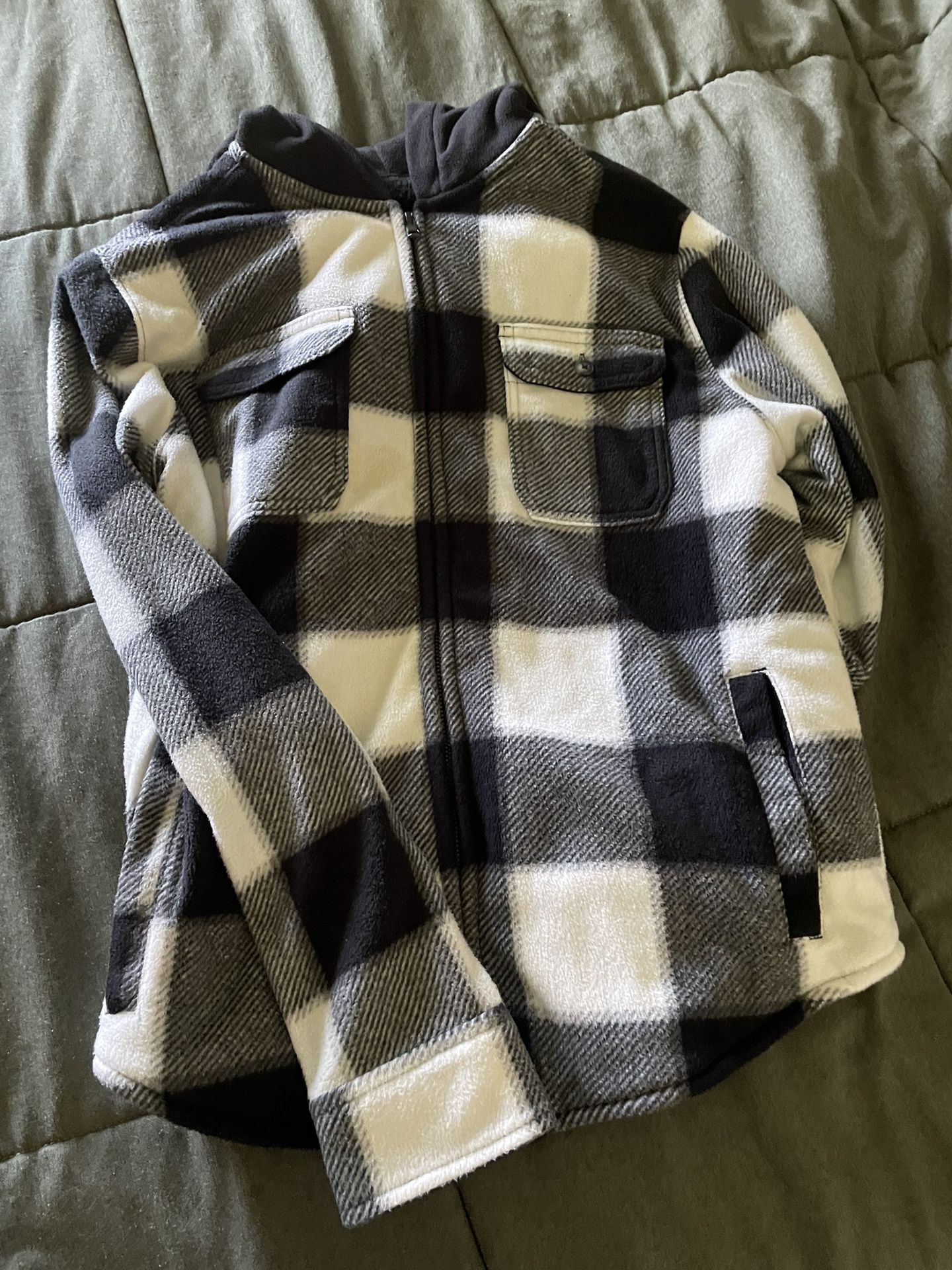 Fue Flannel Size Large Youth Boys